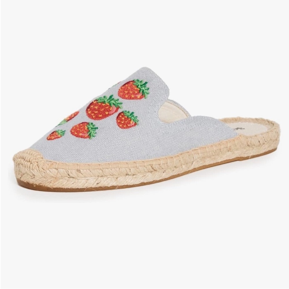 NWB Soludos Strawberry Espadrilles NWT - Picture 2 of 6